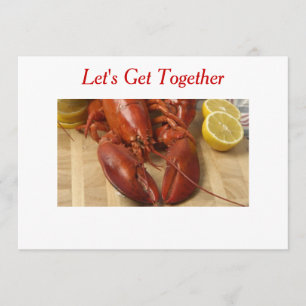 PARLER DE LOBSTER INVITATION DIT : "ALLONS-NOUS EN