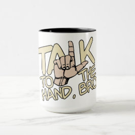 Parlez à la tasse à main - choisissez style, coule