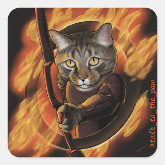 Parlez Aux Stickers D'Art Personnalisé Paw
