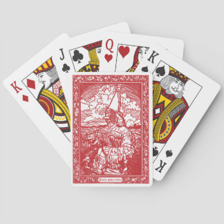 Parlez beim Bourrée Kartenspielen Spielkarten