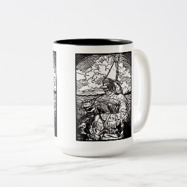 Parlez nous boire zweifarbige tasse