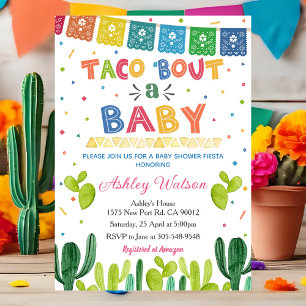 Parlons d'une Invitation de Baby Shower Fiesta Mex