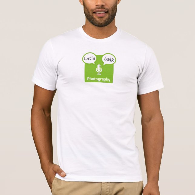 Parlons le T-shirt de photographie (Devant)