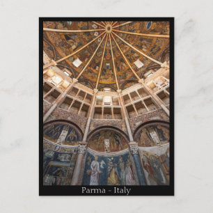 Parma Baptistery, Italien Postcard Postkarte