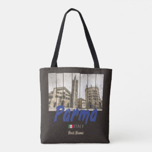 Parma Emilia-Romagna Italien Vintag Souvenir Tasche