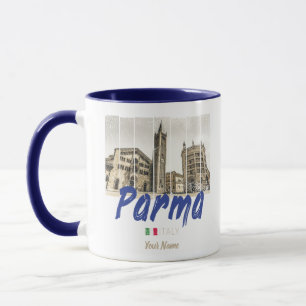 Parma Emilia-Romagna Italien Vintag Souvenir Tasse