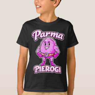 Parma Erogi Maskottchen Retro-Charakter-Design T-Shirt