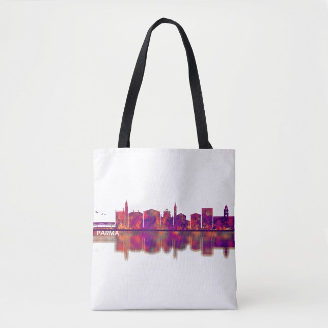Parma Italien Skyline Tasche (Vorderseite)