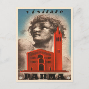 Parma, Italien Vintage-Reisepostkarte Postkarte