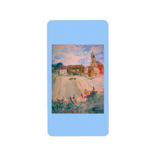 parma italy adressaufkleber