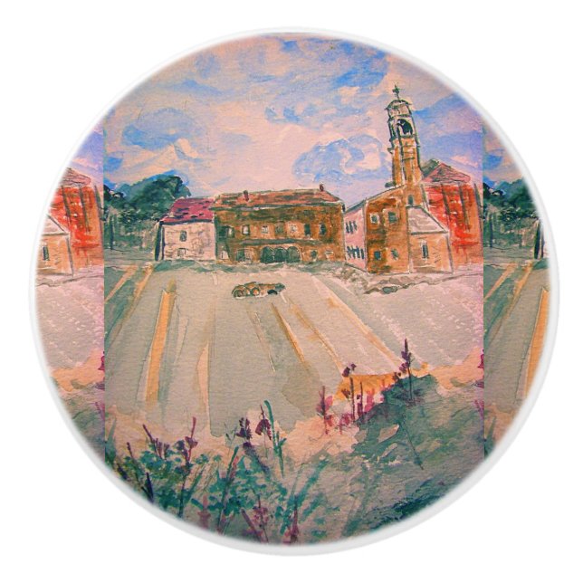 parma italy keramikknauf (Vorderseite)