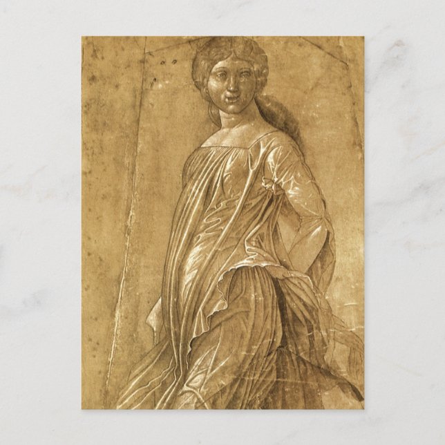 Parnassus, tanzende Maus von Andrea Mantegna Postkarte (Vorderseite)