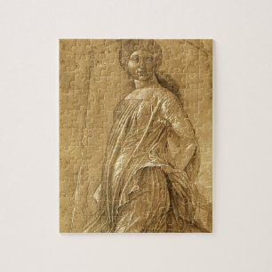 Parnassus, tanzende Muse von Andrea Mantegna