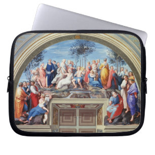 Parnassus und das Disputa, vom Stanze della S Laptopschutzhülle