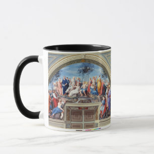Parnassus und das Disputa, vom Stanze della S Tasse