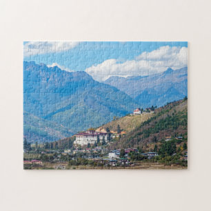 Paro Rinpung Dzong - Bhutan, Himalaja, Asien