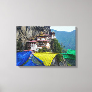 Paro Taktsang: Das Kloster der Tigernest - Bhutan Leinwanddruck