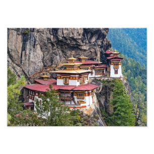 Paro Taktsang: Das Kloster des Tiger-Nests - Bhuta Fotodruck