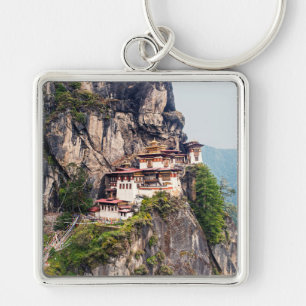 Paro Taktsang: Das Kloster des Tigernests - Bhutan Schlüsselanhänger
