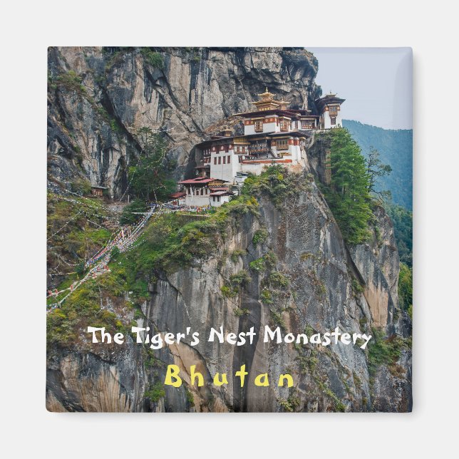 Paro Taktsang: Das Tiger-Nest-Kloster - Bhutan Magnet (Vorne)