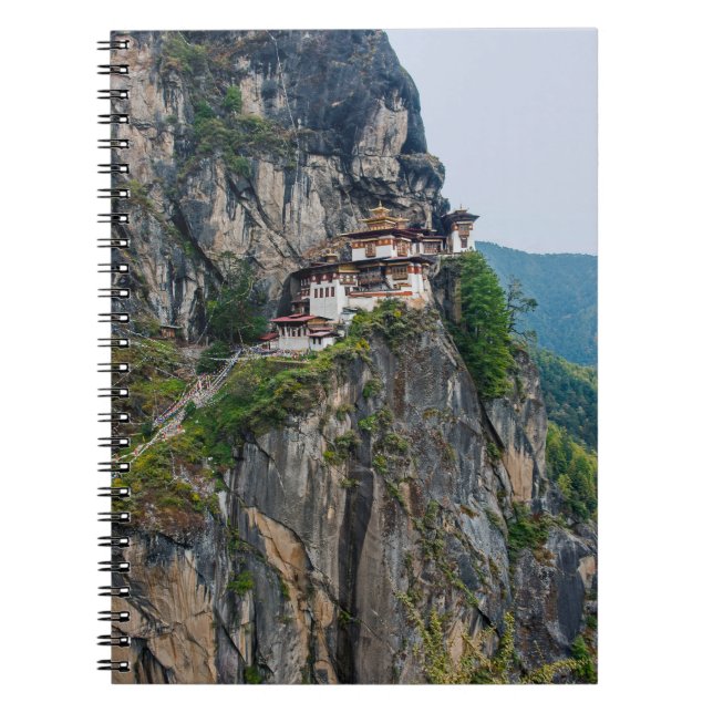 Paro Taktsang: Das Tiger-Nest-Kloster - Bhutan Notizblock (Vorderseite)