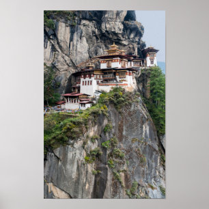 Paro Taktsang: Das Tiger-Nest-Kloster - Bhutan Poster
