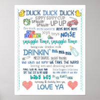 Parody Kinderzimmer Art Baby Boy Jay Stille Bob So