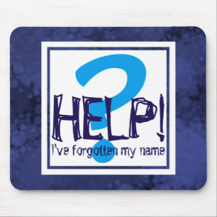 Parody Monogram Mousepad