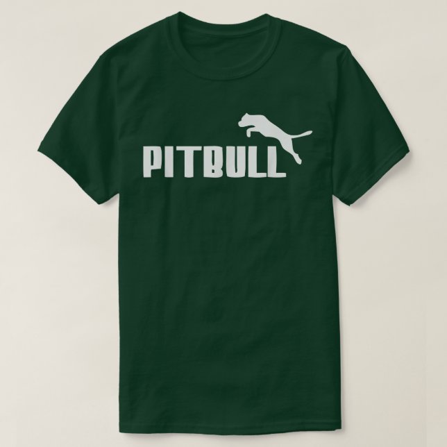 Parody Pitbull Dog T-Shirt (Design vorne)