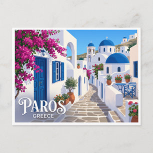 Paros Altstadt Griechenland Postkarte