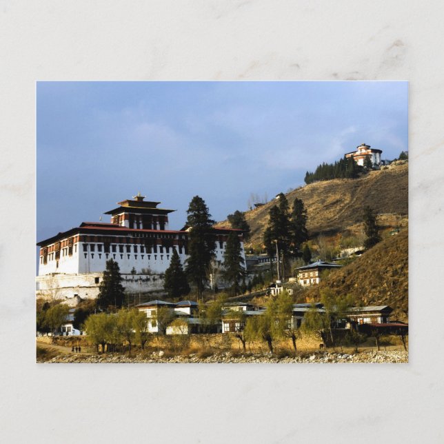 Paros Dzong Postkarte (Vorderseite)