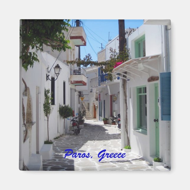 Paros, Grèce Magnet (Devant)
