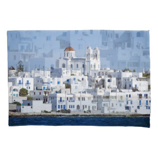 Paros Village Naoussa Island View Kissenbezug