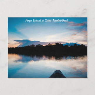 Parque Estadual do Cantão - Tocantins/Brasilien Postkarte