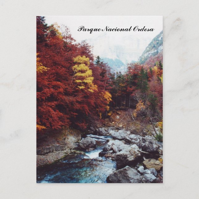 Parque Nacional Ordesa Postkarte (Vorderseite)