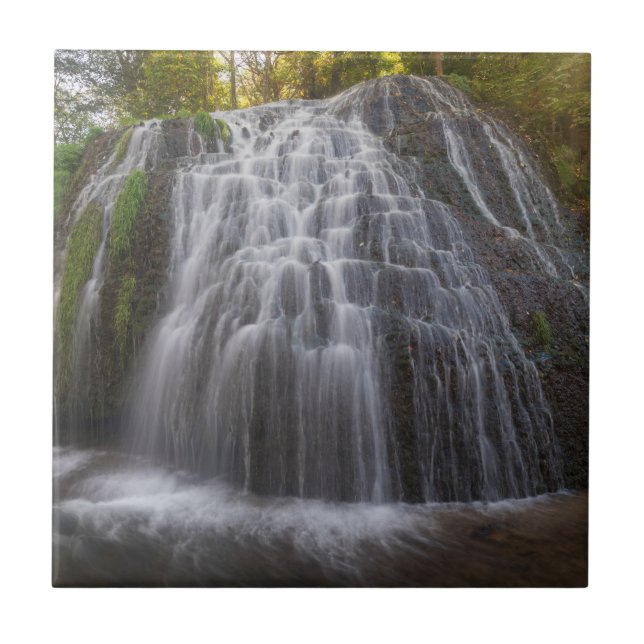 Parque Natural Del Monasterio - Wasserfall Fliese (Vorderseite)