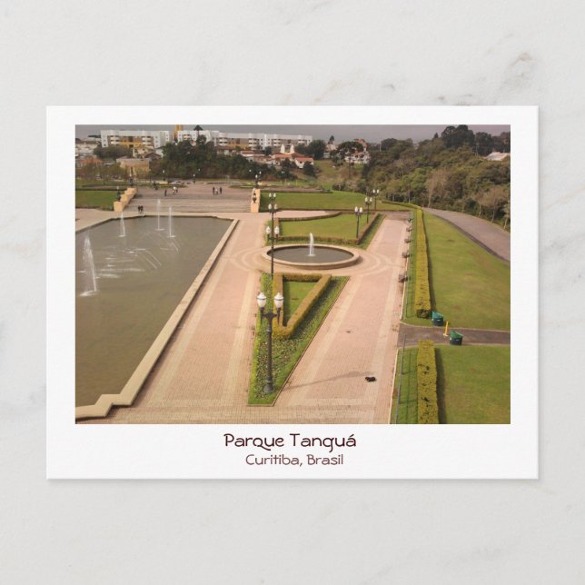 Parque Tanguá - Curitiba, Brasilien Postkarte (Vorderseite)