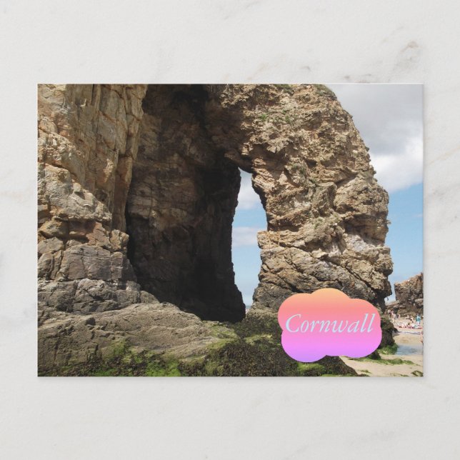 Parranporth, Cornwall Postkarte (Vorderseite)