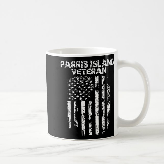 Parris Island Veteran Kaffeetasse (Rechts)