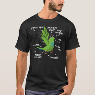 Parrot Anatomie I Nanday Conure T-Shirt