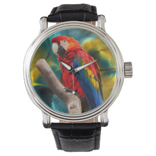 Parrot Art 1 Watch & Numerale Optionen Armbanduhr