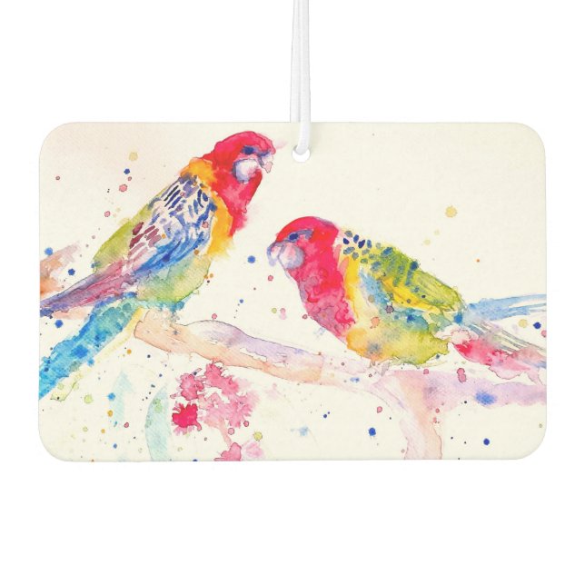 Parrot Art Wasserfarben Malerei Aqua Autolufterfrischer (Vorderseite)