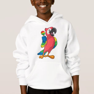 Parrot bei Musik mit Maracas Hoodie
