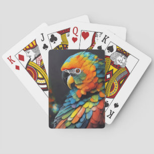 Parrot Bird Animal Discovery Adventure Nature Spielkarten