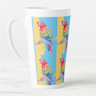Parrot Bird Enfants Garçons Hommes Pastel Blue Mug