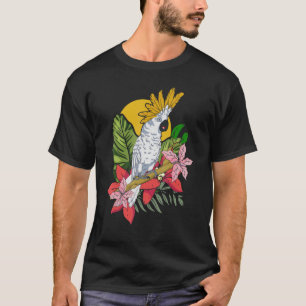 Parrot Bird Watcher Vogelbeobachter Tropischer Coc T-Shirt