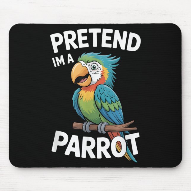 Parrot Costume  Mousepad (Vorne)