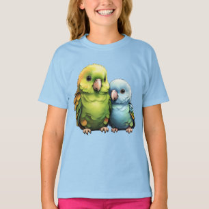 Parrot_design.no.1- von Maaya Prints, Girl's T-Shirt