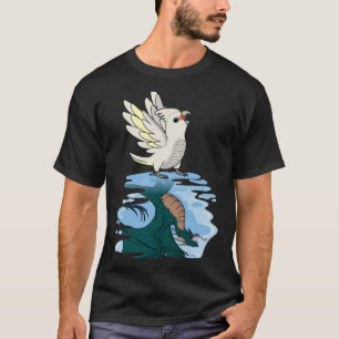 Parrot & Dragon Reflection I Goffins Cockatoo 2 T-Shirt