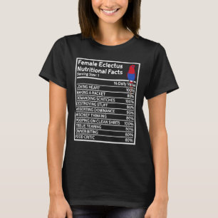 Parrot ernährungsphysiologische Fakten I Weibliche T-Shirt